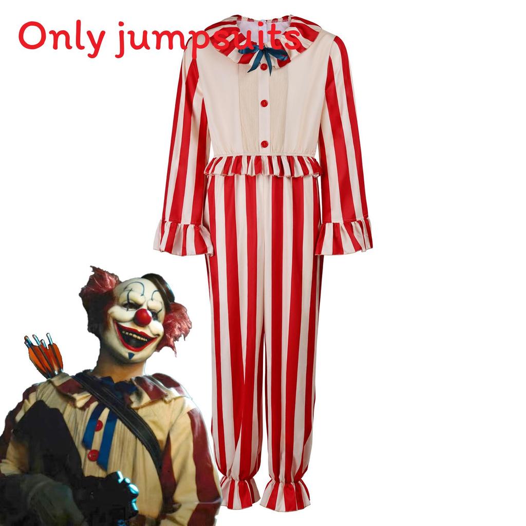 Clown In A Cornfield Halloween Cosplay Outfit With Street Style Design For Cosplay Events S
