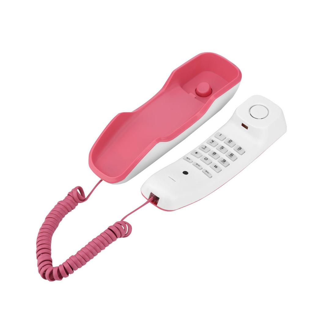 Clear Sound Wall Telephone PauseMuteRedial Wall Landline Telephone for Home