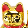 Plastic Maneki Neko Tabletop Ornament Gold Swing Arm Feng Shui Cat  Hotel Cafe Desktop Statue