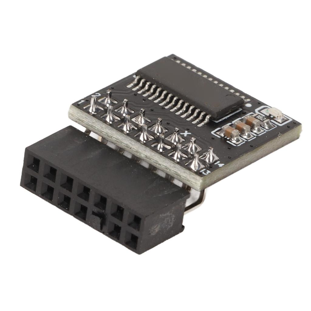 TPM 2.0 Modul 2x7P 14 Pin 2mm Abstand Sicher Stabile Leistung TPM 2.0 Modul für Win System