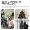 10Pcs/pack Golden Bells Home Party with Red Bows Mini Artificial Wreaths New Year Supplies Christmas