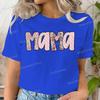 Uroczy Koszulka z Kwiatowym Wzorem dla Mamy Prezent na Dzień Matki Modne Koszulki Prezent dla Nowej Mamy Graficzna Koszulka na Dzień Matki Kwiatowa Mama Koszulki Retro
