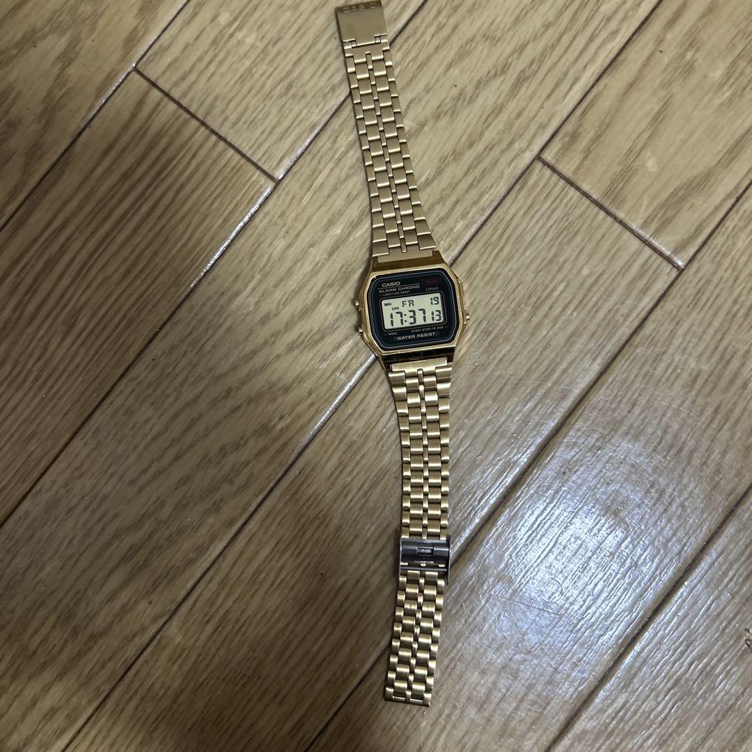 

[USED] CASIO A168WG-9 Gold Digital Watch
