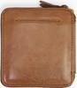 Creed SIBILLA Round Short Wallet, Cowhide Leather, Box-Shaped, with Coin Storage, Bifold, 335C090#22, Brown