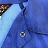 Pla-Jac 70s Made in USA Print Embroidery Patch Nylon Coach jacket Men's Used