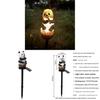 Solar Panda Lawn Decor Resin Animal Landscape Light With Energy Efficient Led For Garden Pathway