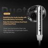 KZ Duet Earphone HIFI Bass Earbud Quad-Core Dual Dynamic Driver Units Headset HD Dual-Mic Array Detachable Design