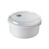1/3Pcs Food Grade Kitchen Tool Microwave Oven Special Box Heated Soup Pot Rice Steamed Hot Steamed Buns Buns With Lid