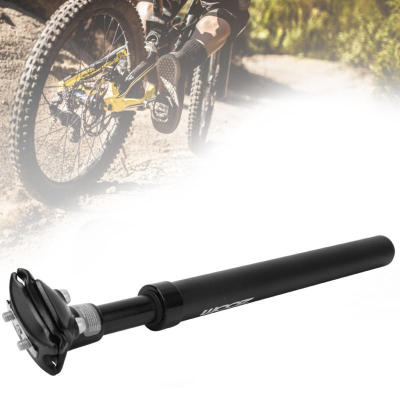 Aluminum Alloy Bike Seat Post 27MM Suspension Seat Post Mountain Bicycle Seatpost Suspension Seat Post Tube for Mountain Bicycle Black/&Red