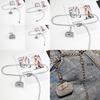 Metal Waist Chain For Women With Adjustable Pin Buckle For Dresses And Jackets