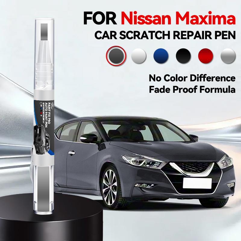 Фарбовий маркер для підфарбовування Nissan Maxima, Маркер для ремонту фарби, Видалення подряпин DIY Автоаксесуари Чорний Білий Червоний