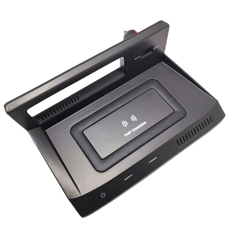 For VW Tiguan MK2 Tiguan Allspace Tharu 2017 2018 Car wireless charger 15w mobile phone charger charging holder