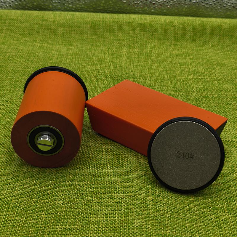 Rolling Knife Sharpener For Straight Edge Knife Sharpener Kit With 15/20° Degree Magnetic Angle For Kitchen Knives Whetstone Set