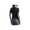 Polo Ralph Lauren Solid Color Crew Neck Short Sleeve Knit Top Women Tops 211965756-001
