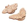 Needle Minder Magnetic Storage Carved Beech Sheet for Cross Stitch Embroidery Handmade Products 3mm
