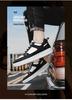 Men's Spring Breathable White Korean-Style Chunky Sneakers