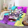 1 pezzo Coperta Rick and Morty Leggera Coperta in Flanella per Divano, Letto, Viaggio, Soggiorno, Ufficio, Divano, Sedia e Letto