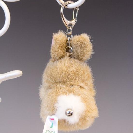 Takenoko Mini Kids Keychain Rabbit Beige Plush Toy 48546