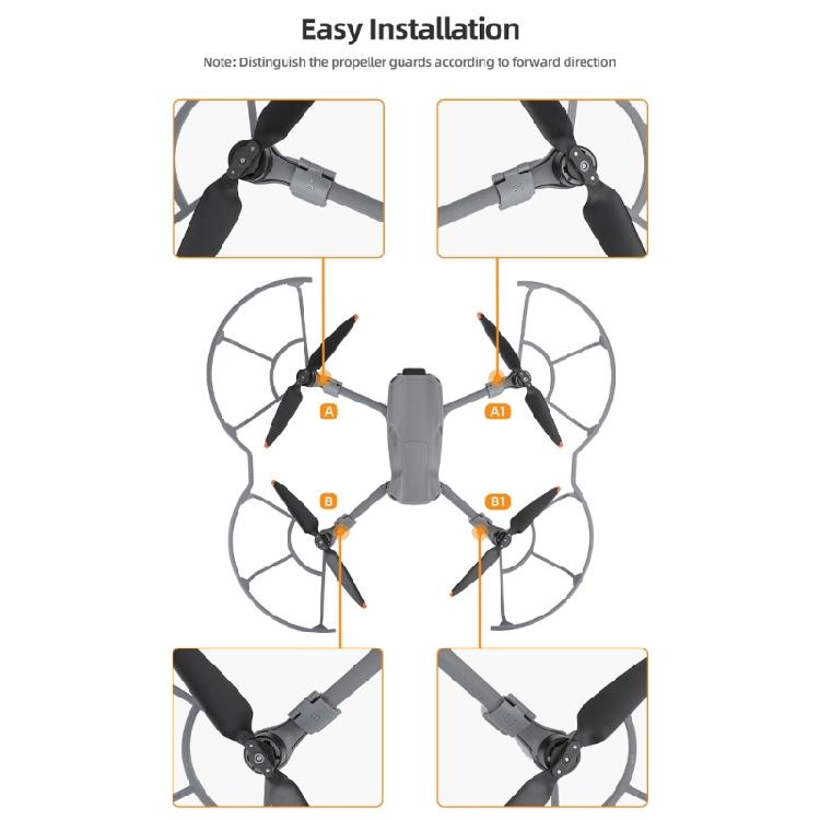 for Air 3 Protector Crash Rings Propellers Protections Cover Anti-Collision
