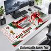 Custom Name Text Mouse Pad Cristiano Ronaldo Personalized Desk Pad For Work And Gaming