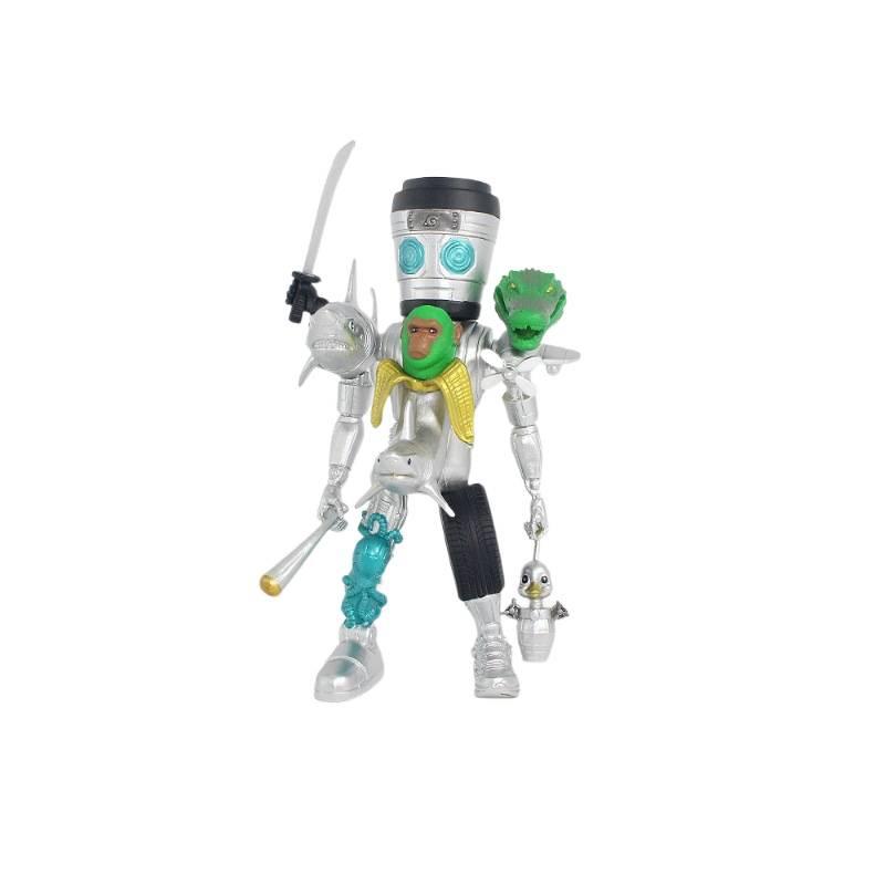 19cm Tung Tung Tung Sahur Sea King Shark Fusion Monster Model Toys Gift