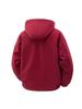 High-Quality Men's Hooded Workwear Jacket - Unisex Solid Color, Plus Velvet for Autumn & Winter