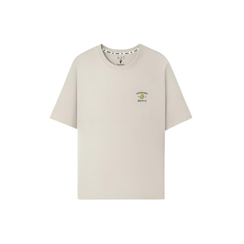Skechers Skin-Friendly Round Neck Pullover T-Shirt Women tops L225W173-044Z S