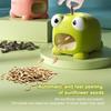 Porous Sunflower Seed Peeler Frog Shaped Automatic Shelling Machine  Nut Lovers