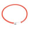 USB uppladdningsbart LED-blinkande ljus Band Glow Säkerhetsbälte Pet Dog Valp Halsband