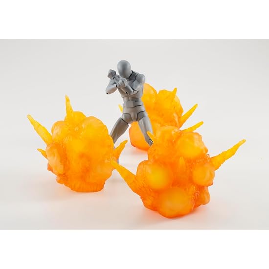 TAMASHII NATIONS TAMASHII EFFECT EXPLOSION Red Ver. for S.H.Figuarts Approx. 100mm ABS & PVC Painted