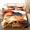Indiana Jones Das Rad des Schicksals Stilvolles Bettwäsche-Set Bedruckte Bettbezug Laken Kissenbezug Weiche Steppdeckenbezug Voll Queen King Size