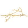 Cute Deer Horn Branch Hairpin Side Bangs Hair Clip Women Metal Barrette Gift