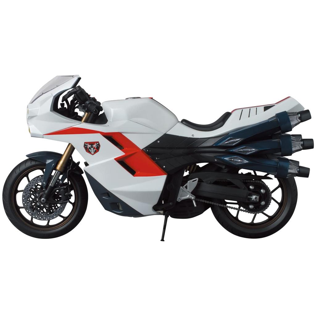 Medicom Toy RAH Real Action Heroes No.790 Cyclone Vehicle Shin Kamen Rider Painted Unisex 330mm Long