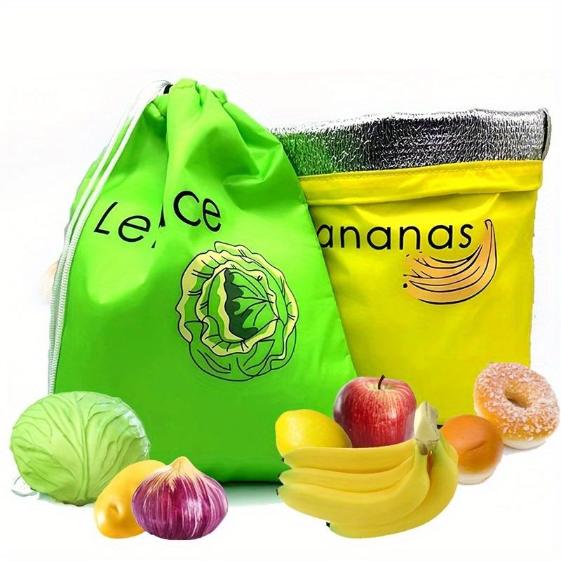 Reusable, Washable, Durable Storage Bag 1pc, Prevent Ripening, Green Vegetable Preservation, Lightweight Convenient