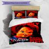 Chucky's Creepy Playtime Bedding Set,Soft Bed Linen for Bedroom Home Decoration,Festival Gift,Breathable Duvet Cover with Pillowcases,Iconic