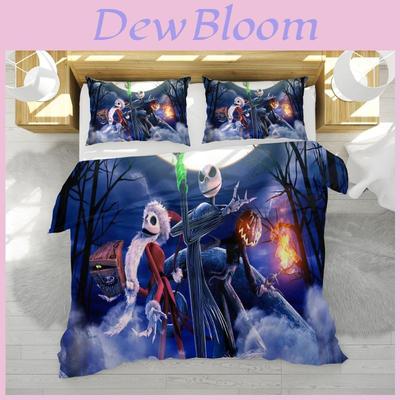 Luxuriöses 3-teiliges The Nightmare Before Christmas Bettwäscheset für ultimativen Komfort