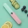 Stainless Steel 2-in-1 Double-Headed Fruit Knife & Peeler - Multi-purpose Melon Grater & Portable Outdoor Tool