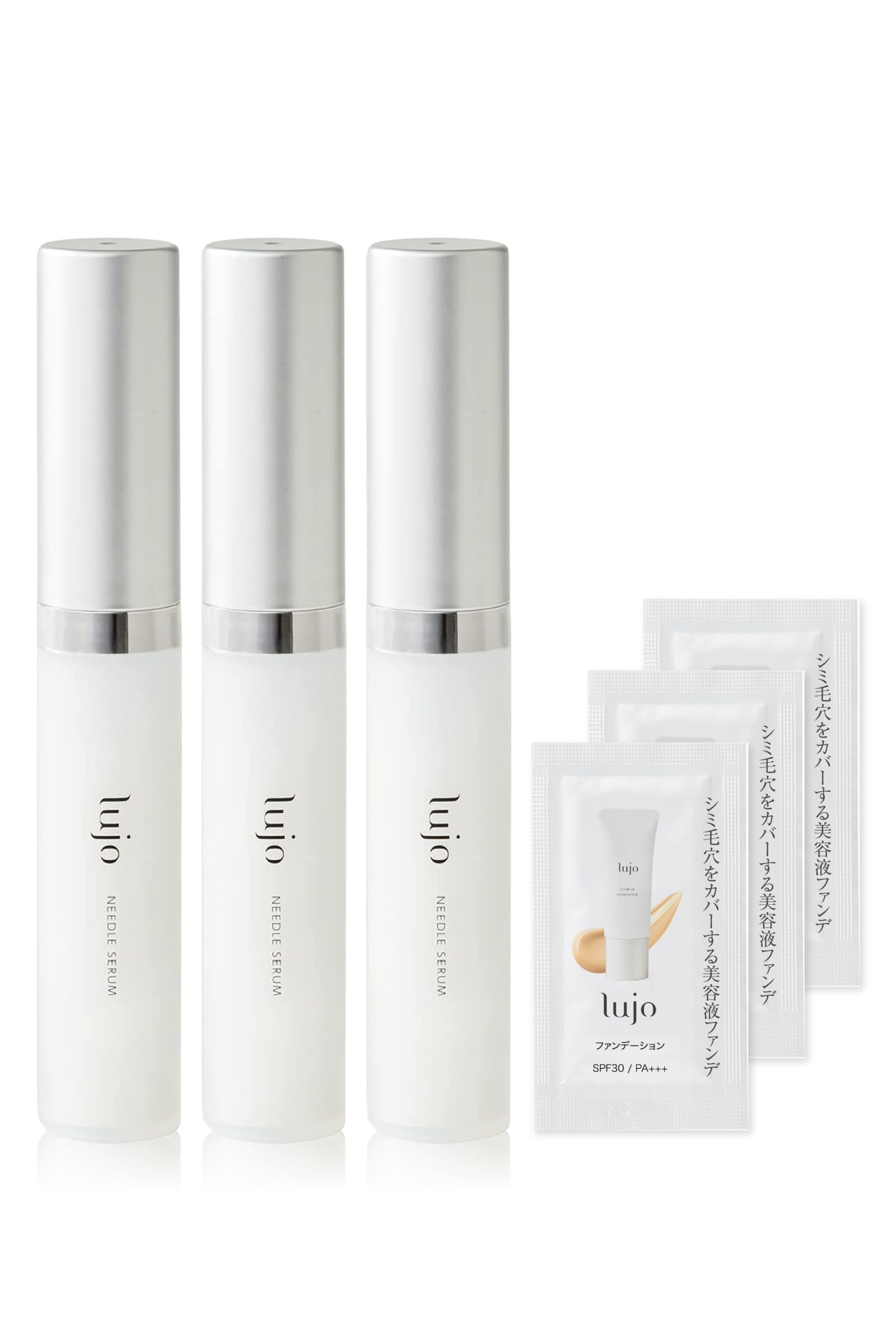 

Needle Serum Eye Cream lujo Needle Serum Eye Care Человеческие стволовые клетки Микроиглы Next Generation Aging Care 35 видов косметических ингредиентов в месяц Pouch