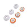 Memory Foam Soft Silicone Ear Tip for Bluetooth-compatible Earphones Protective Earbuds Cover Noise Reduction Hole