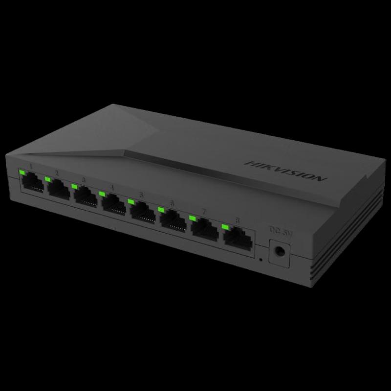 

Hikvision DS-3E0508DL 8-Port Unmanaged Gigabit Ethernet Switch CN plug (adapter included)