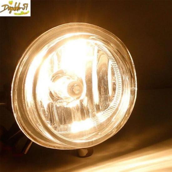 Pair Fog Light Lamps W/ Halogen Bulbs Fit For Mazda 2 3 6 CX5 CX7 New