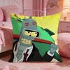 FFuturamas Classic Anime Cushion Cover Premium Comfort Reversible Pillow Cove Two In One Design For Any Room  Car Interior