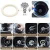 Pack of 5 Multifuntional Wool Felt Seals Suitable for Coffee Appliances Providing Excellent Noise and Vibration Control