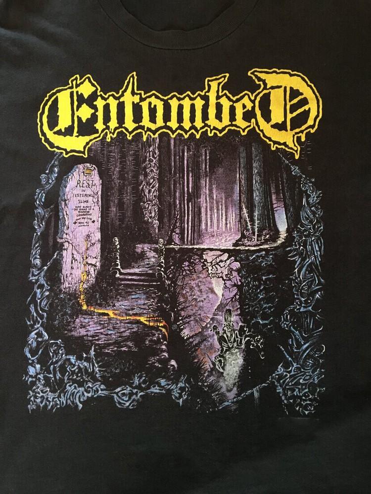 

Entombed left hand path shirt 1990 Black Size S to 5XL T-Shirt Unisex T-Shirt M