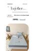 Class A Summer Cooling Cartoon Ice Silk Quilted 3-Piece Mat Set with Fitted Sheet