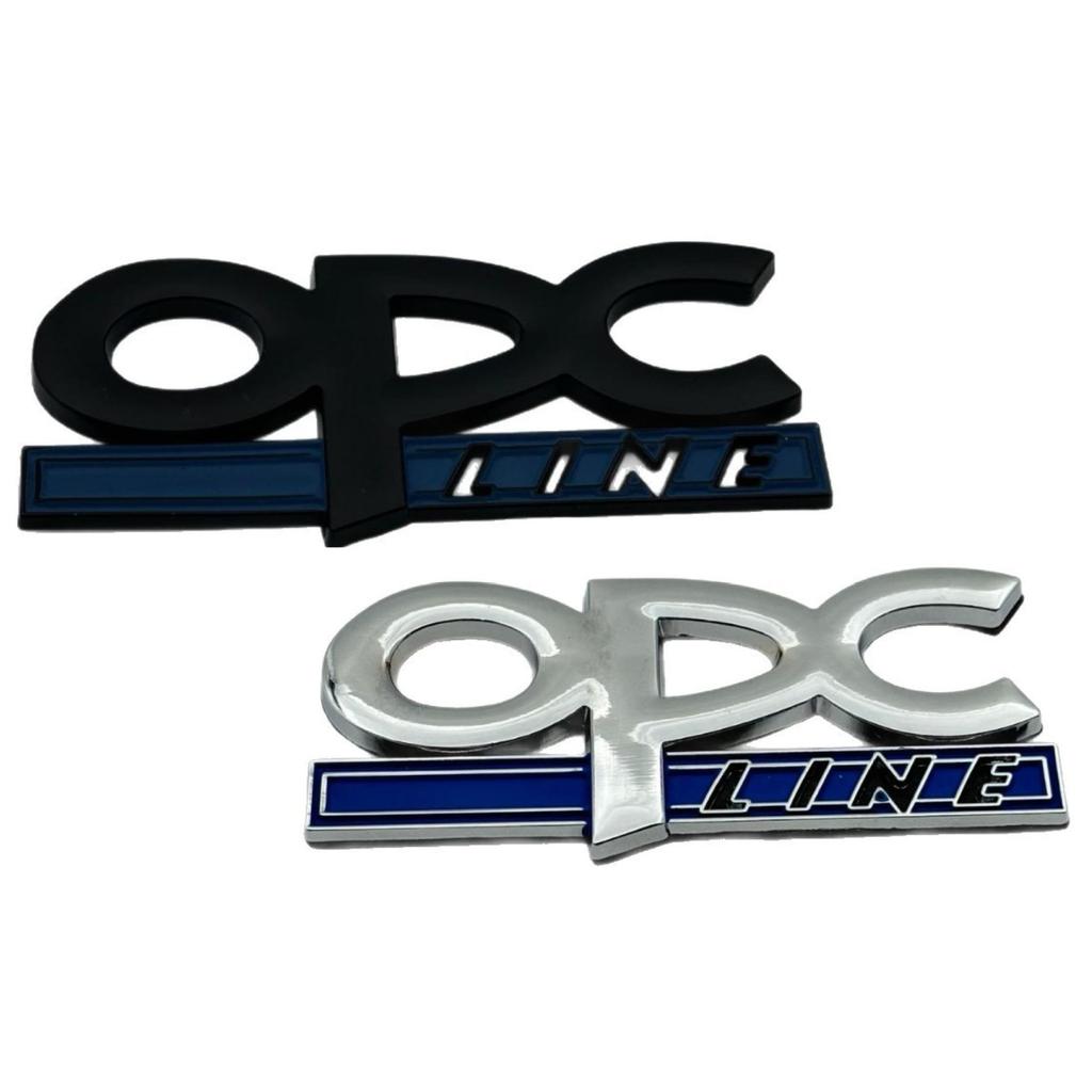 Adesivi per Carrozzeria Auto Cromati 3D OPC LINE per Opel Regal & Excelle