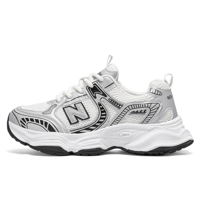 Spring and Autumn Cool Running Dad Shoes Men's Shoes Machine Breathable Mesh Casual Shoes Sneakers Student Versatile