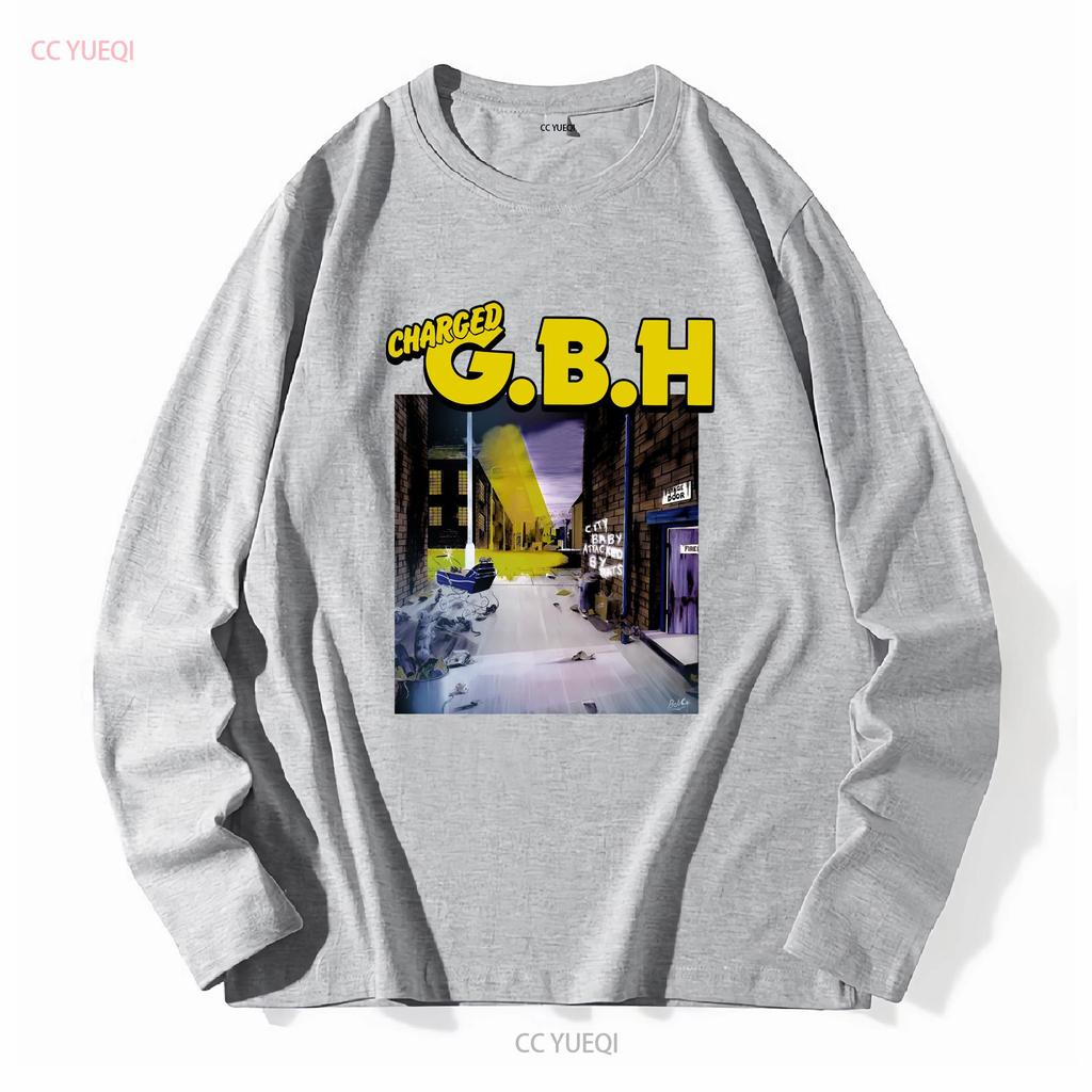 CHARGED GBH T SHIRT 80s uk punk uk82 discharge exploited varukers english dogs long or short sleeves vintage Washed Soft