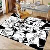 1pc Naruto Vs Itachi Clash Shadows Carpet for Playroom Bedroom Living Room Sofa Home Decor,kids Game Area Rug Non-slip Floor Mat Y723115
