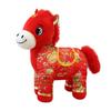 2026 Horse Doll New Year Decorations Soft Cloth New Year Blessings Horse Ornament Symbol of Wealth Happiness Car Horse Ornament
